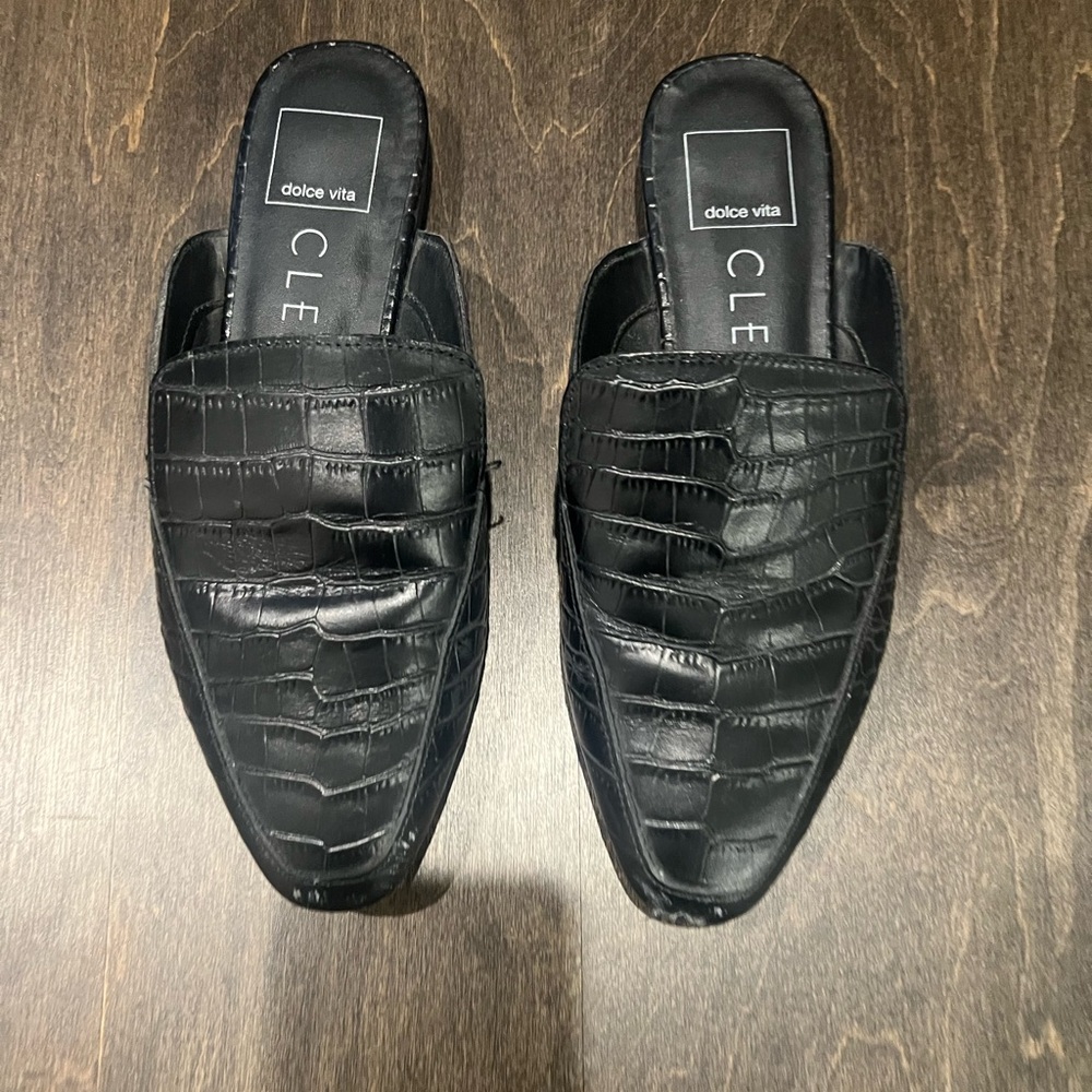 Black Dolce Vita Mules